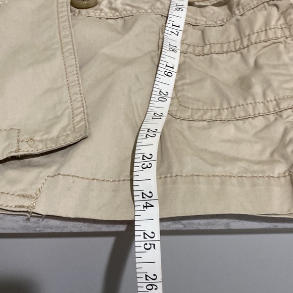 Liz Claiborne cotton khaki utility jacket - Picture 9 of 11